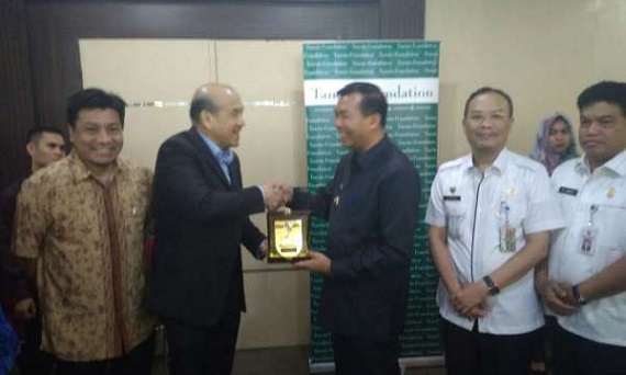 Pemko- Tanoto Foundation Tandatangani Kesepahaman Pelita Pendidikan