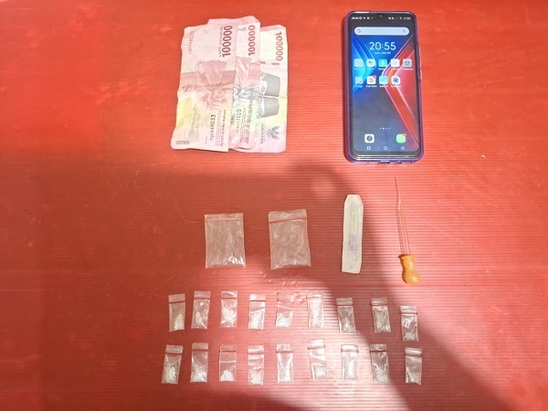 Polisi Amankan Pengedar Sabu di Petai Baru, BB 4,41 Gram