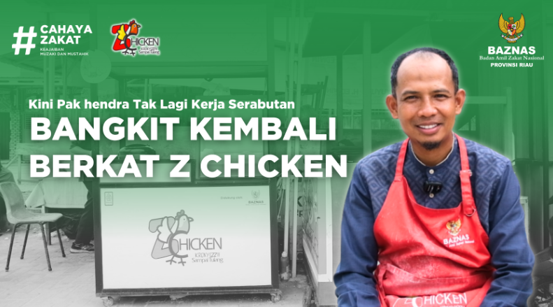 Berkah Zakat, Dari Pekerja Serabutan Hendra Raih  Omzet  Hingga Rp23 Juta
