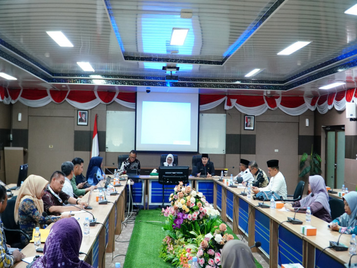 Komitmen Dukung Peningkatan Kualitas Pendidikan, Wakil Bupati Kampar Buka FGD terkait Hasil Verifikasi dan Validasi lapangan SNT