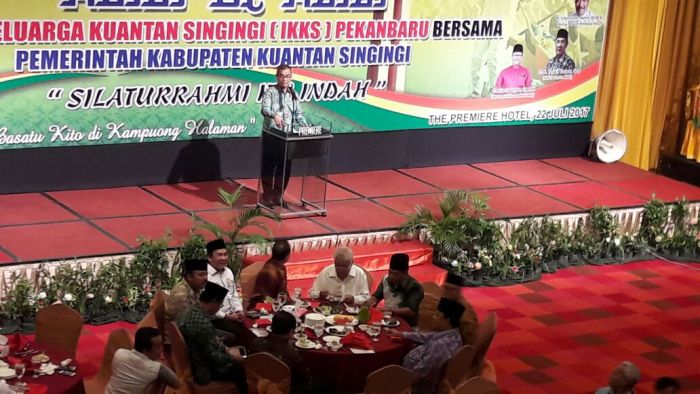 Masyarakat Kuansing di Pekanbaru Gelar Halal bi Halal