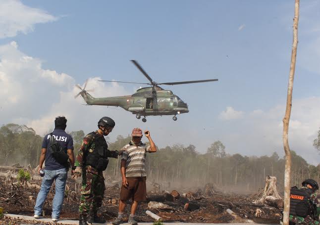 Cegah Kebakaran, Satgas Karhutla Riau Laksanakan Patroli Terpadu