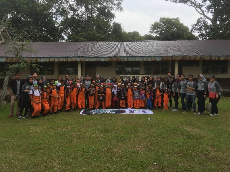 Sahabat Umah Tobit Lakukan Kunjungan ke SD 002 Desa Kuala Terusan 