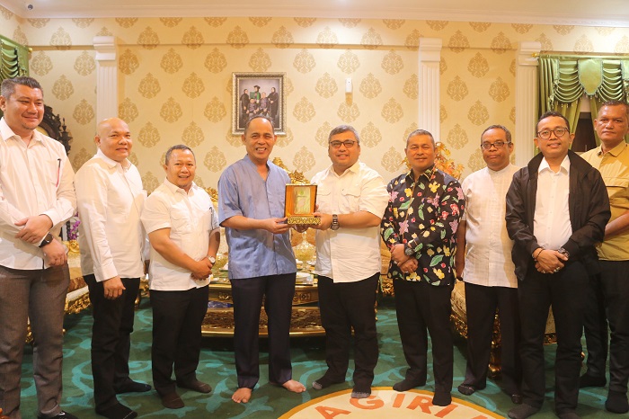 Bupati Herman Terima Kunjungan Universitas Riau Kepulauan