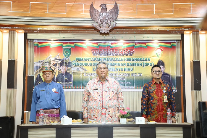 Bupati Indragiri Hilir Buka Workshop Pemantapan Wawasan Kebangsaan DPD Laskar Melayu Riau Kab. Inhil
