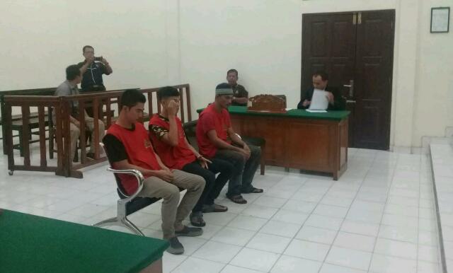 Bawa Sabu Seberat 15 Kg, JPU Tuntut Tiga Warga Rohil Hukuman Seumur Hidup