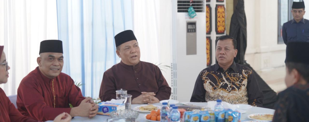 Bupati Kuansing Hadiri Open House Gubernur Riau, Perkuat Silaturahmi dan Sinergi Daerah