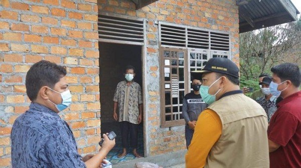 Wakil Bupati Siak Pantau Penerapan PPKM di Sungai Apit