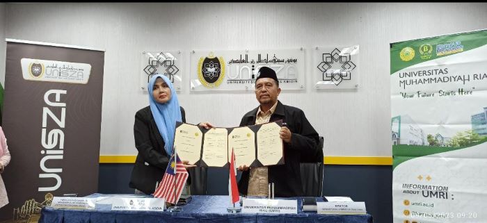 Bangun Kerjasama Dengan UniSZA, UMRI Perkuat Program Internasional