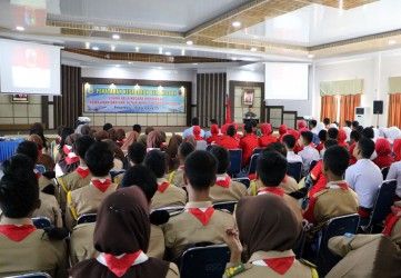 200 Pelajar Jalani Penataran Bela Negara di Lanud Rsn Pekanbaru 