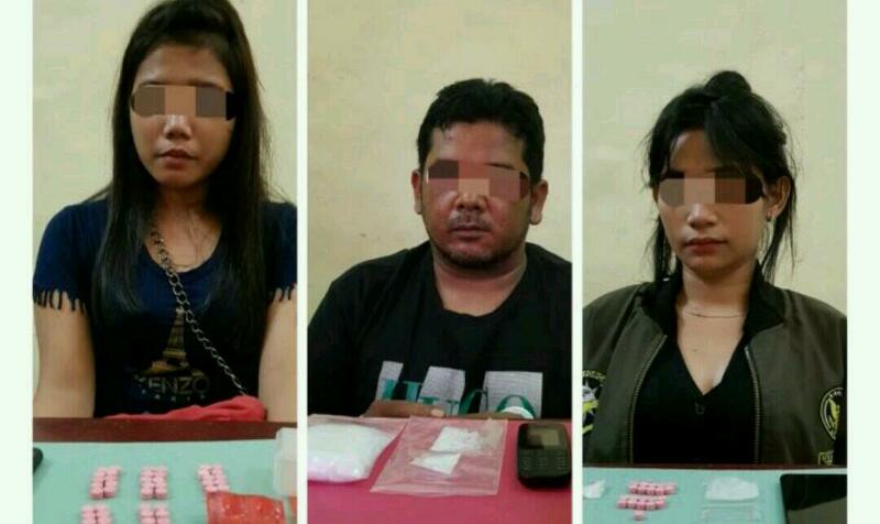 Terlibat Kasus Narkoba, 2 Wanita Cantik dan 1 Pria Diamankan Polisi, Ini Tampang Mereka 