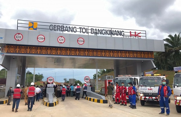 Mulai Hari ini, Tol Pekanbaru-Bangkinang Sudah Bisa Dilintasi