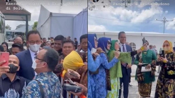 Anies Baswedan Hadiri Nikahan Kaesang Pangarep-Erina  Gudono