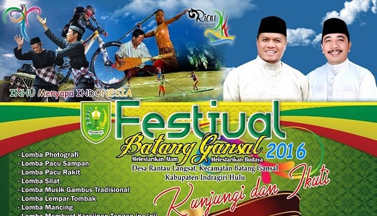 Ingat, 13-15 Desember Pemkab Inhu Gelar Festival  Batang Gangsal di Camping Ground Bukit Tigapuluh