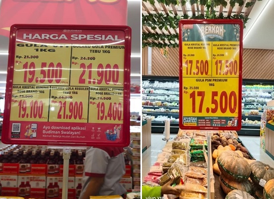 Satgas Saber Harga Pangan Bekerja, Gula di Pekanbaru Langsung Rp17.500