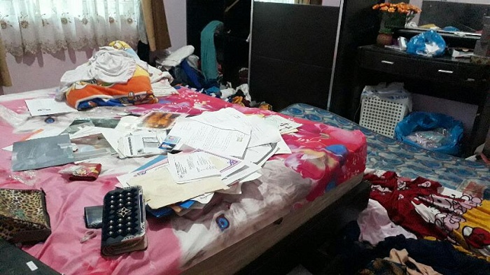 Ditinggal ke Rumah Sakit, Rumah Warga Duri Dibobol Maling, Begini Kondisi Kamarnya