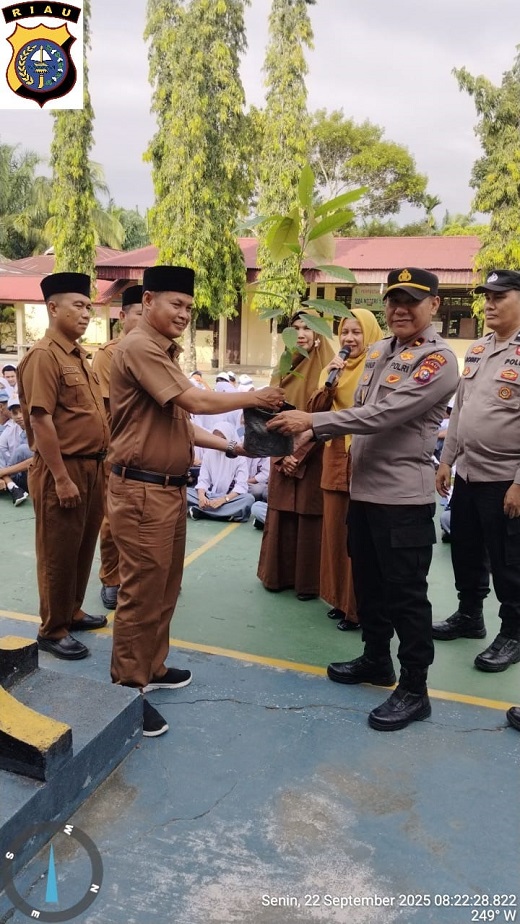 Kapolsek Benai Hainur Rasyid, SH Laksanakan Program Kapolda Greend Policing dan Gerakan Gen Z