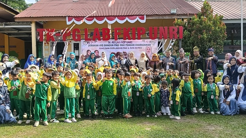 Bunda PAUD Pekanbaru dan Kepala DKP Teken Kerjasama Peningkatan Gizi pada Anak PAUD
