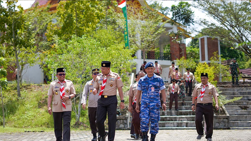 Sekda Siak Hadiri Penutupan Minggu Saka Wira Kartika di Tahura SSK Minas