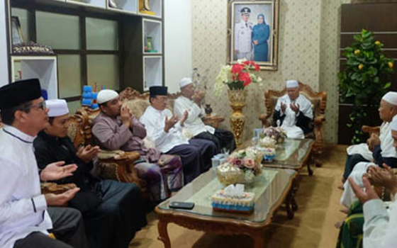Bangun Inhil, Bupati Wardan Minta Masukan Ulama dan Masyarakat
