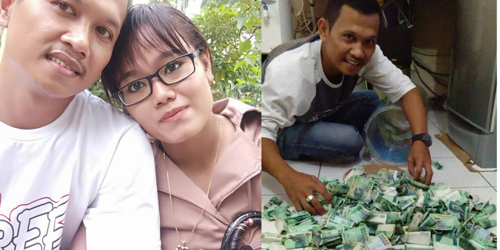 INSPIRATIF...Dua Tahun Nabung Uang Rokok, Pria Ini Bisa Beli Motor