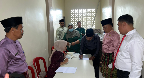 Pemkab Meranti Laksanakan Tes Urine Bagi ASN dan Honorer