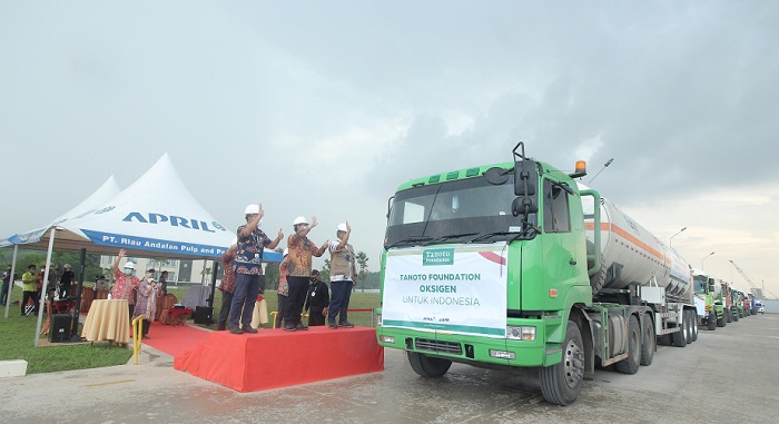 SALUT! Tanoto Foundation Donasikan 500 Ton Oksigen Bagi Pasien COVID-19 Indonesia