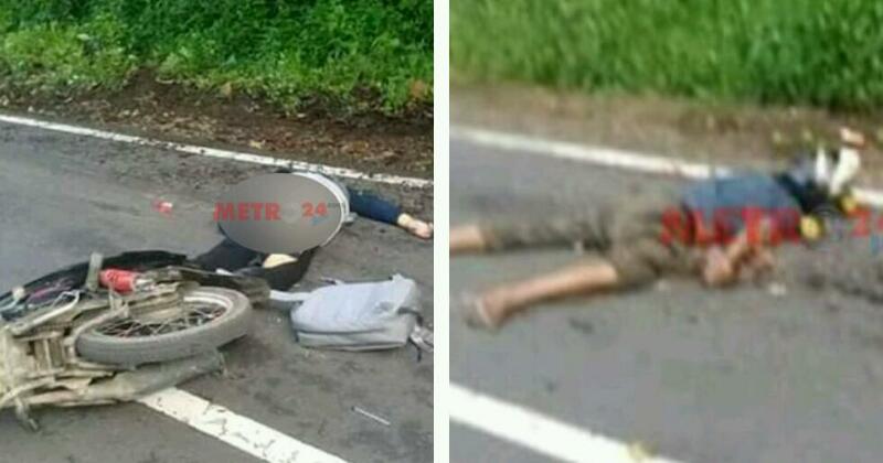 BRAKKK...Jadi Korban Tabrak Lari, Dua  Pria  Terkapar Mengenaskan di Jalan