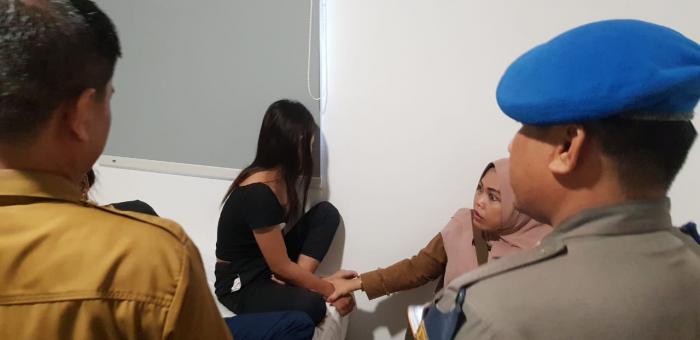 Razia, Tim Gabungan Temukan Anak Dibawah Umur Diduga Usai Ngamar di Hotel Aira