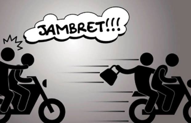 MEMANG EDAN...Tak Pandang Bulu, Kanit Reskrim dan Kanit Lantas pun Jadi Korban Jambret