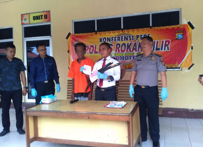 Sepanjang Tahun 2019, Polres Rohil Tetapkan Empat Tersangka Karlahutla