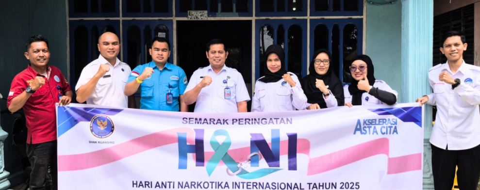 Kepala BNNK Kuansing Ajak Masyarakat Lindungi Keluarga dari Narkoba