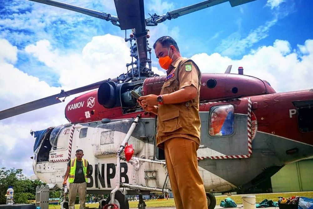 KLHK Sebut Bantuan Helikopter Segera Dikirim ke Riau