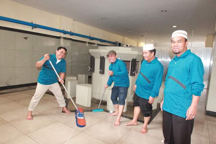 Tahfizh Alquran, Bersih Masjid dan Volly Ball, Warnai Peringatan Hari Amal Bakti Kemenag 2020 di Rohul
