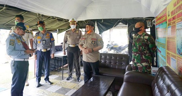 PSBB Diperketat, Tak Ber-KTP Riau Tidak Ada Alasan  Melintasi Perbatasan  Riau