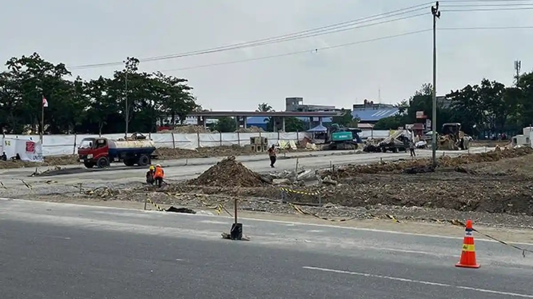 Dinas PUPR Pekanbaru Pastikan Pengerjaan Simpang Arifin-Sudirman Sudah 30 Persen