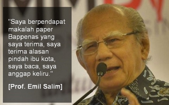 Mantan Menteri Soeharto dan Ekonom Senior: Gagasan Pindah Ibu Kota Bappenas  Keliru Cara Berpikir, Kasihan Presidennya...