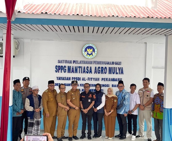 Dapur MBG di Mantiasa Diresmikan