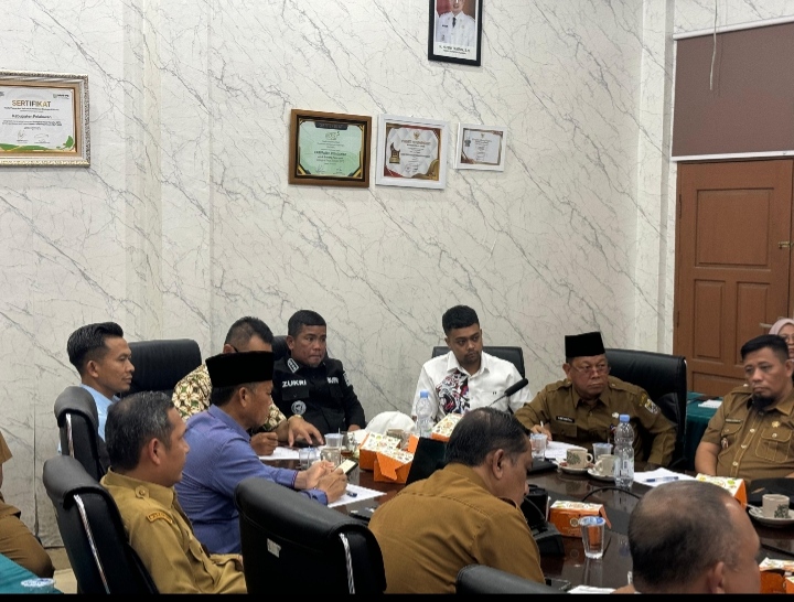 Bupati Zukri Hadiri Rakortekbang Tahun 2026 dan RKPD 2027