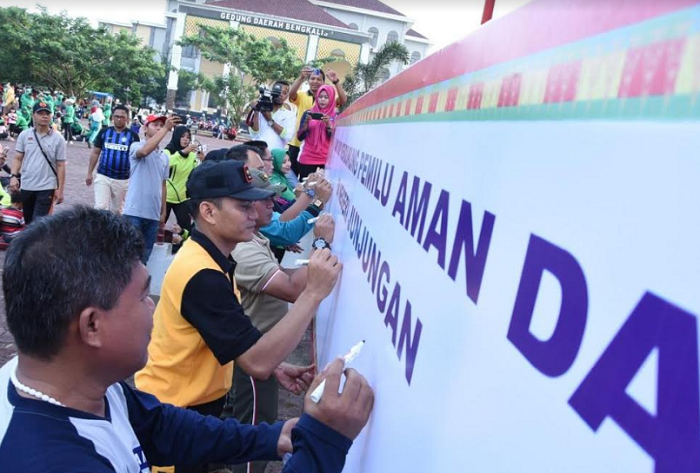 Jelang Pileg dan Pilpres 2019, Komitmen Bersama Ditandatangani