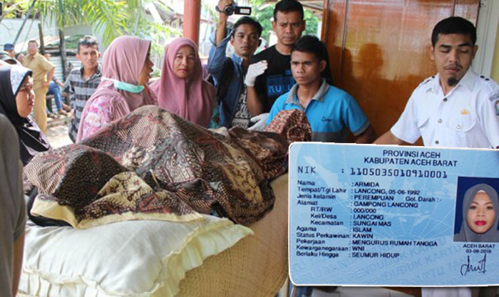 TRAGIS...Ibu Muda Tewas dengan Leher Nyaris Putus, Suaminya Juga Tewas Usai Minum Racun Rumput