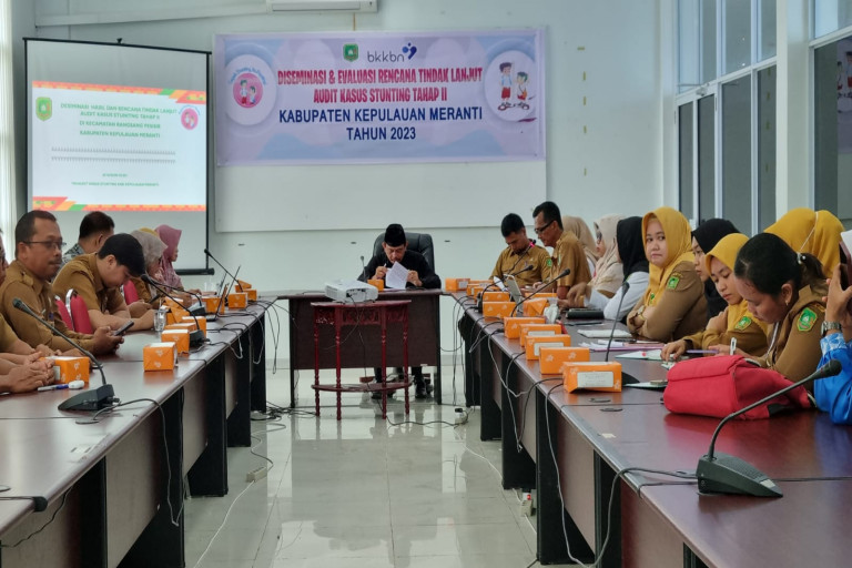 Pemkab Meranti Gelar Diseminasi Audit Kasus Stunting