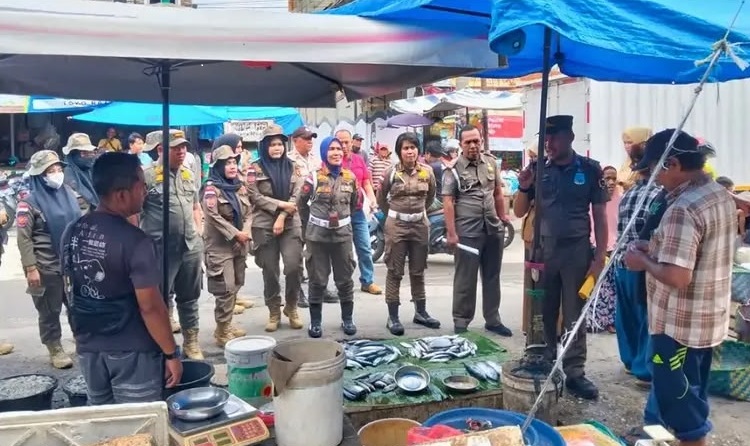 Segera Diaspal, 450 PKL di Jalan Teratai Diminta Segera Pindah ke Dalam Pasar