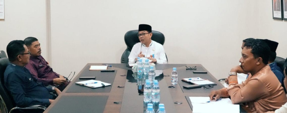 Pj Sekda Pimpin Rakor Bantuan Dana PPG Bagi Guru PAI