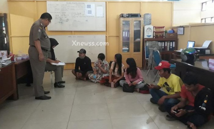ASTAGA...Lagi Mesum, 8 Pasangan Remaja di Dumai Diamankan Petugas Gabungan di Wisma dan Kos-kosan