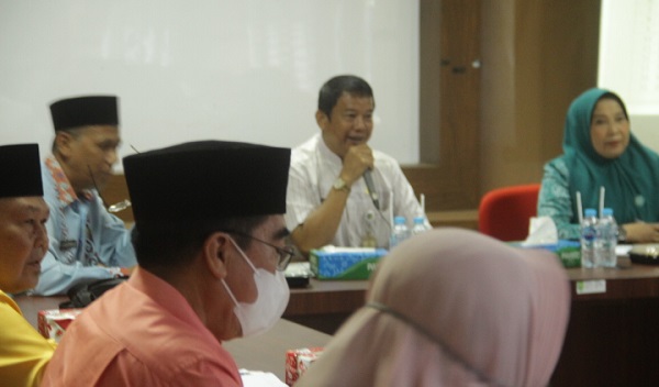 Sekda Inhu Pimpin Rakor Penanganan Anak Tidak Sekolah