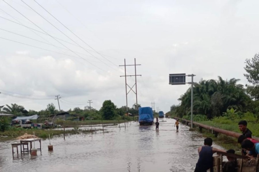Warga Riau di Daerah Aliran Sungai Diimbau Waspada Banjir Kiriman