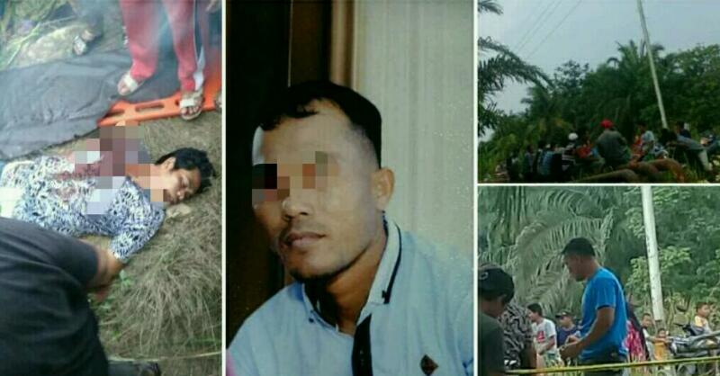 Diduga Pelaku Pembunuhan Terhadap Faizal, Ratusan Warga Datangi Rumah Asman
