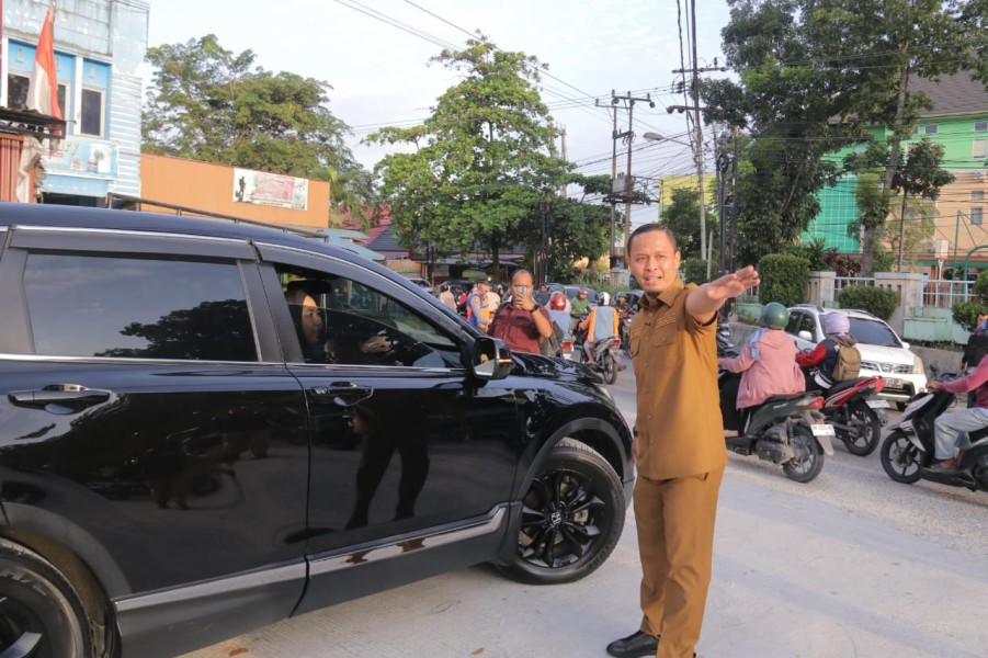 Walikota Resmikan Jalur Baru di Jalan Lobak