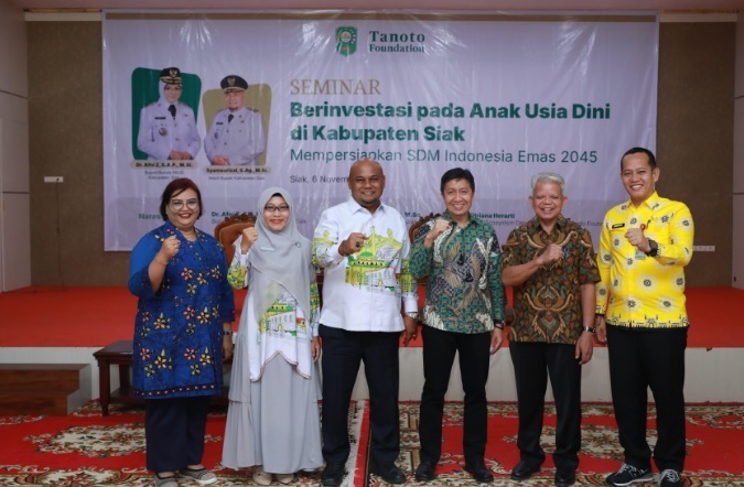 Pemkab Siak dan Tanoto Foundation Perkuat Pendidikan Anak Usia Dini Menuju Indonesia Emas 2045